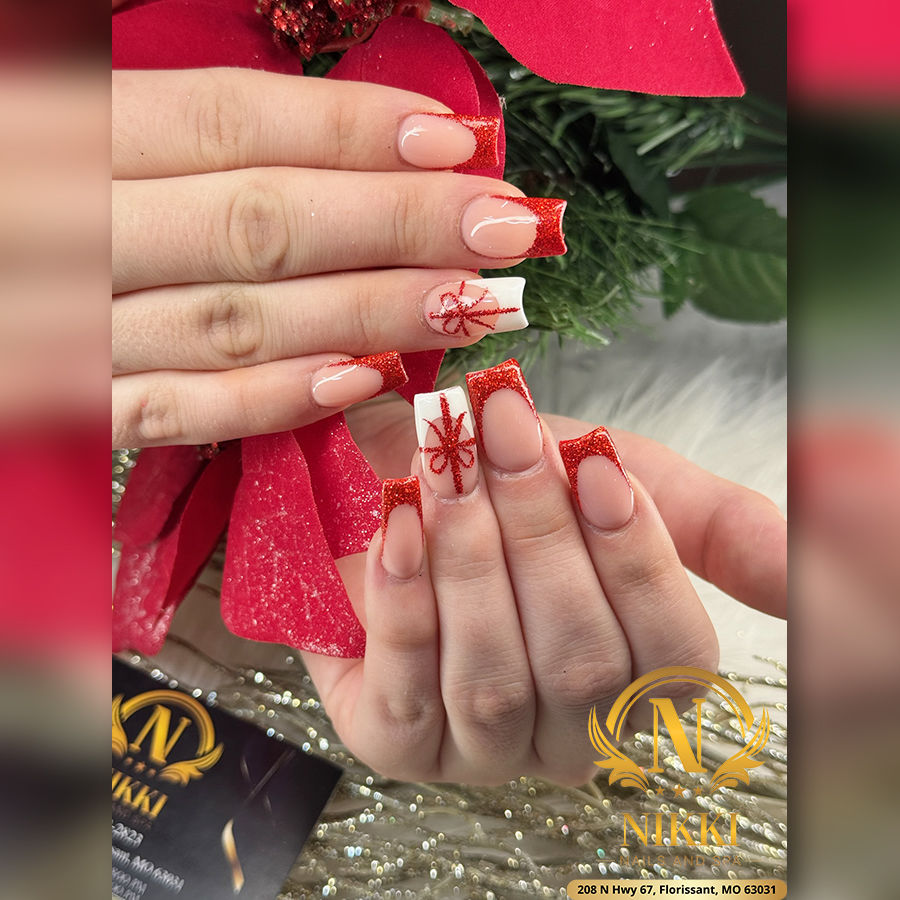 Winter Nails at Nikki Nails and Spa